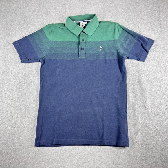 Tottenham Hotspur Other - Tottenham Hotspur Official Mens S‎ Polo Shirt Navy Blue Green Metal Emblem